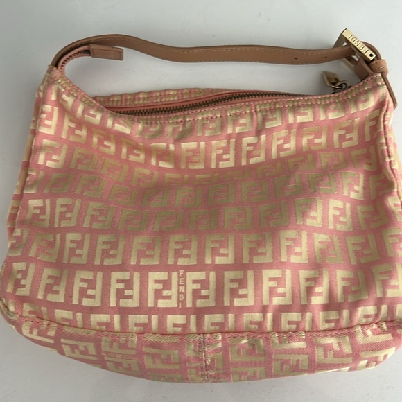 Authentic Fendi Zucchino Mini Pochette - Picture 11 of 16